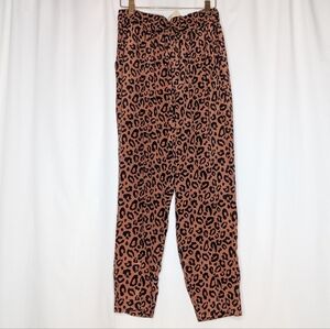 Tucker Julia Pant Coffee Kitty Cat Dreamer Stretch Silk Double Georgette